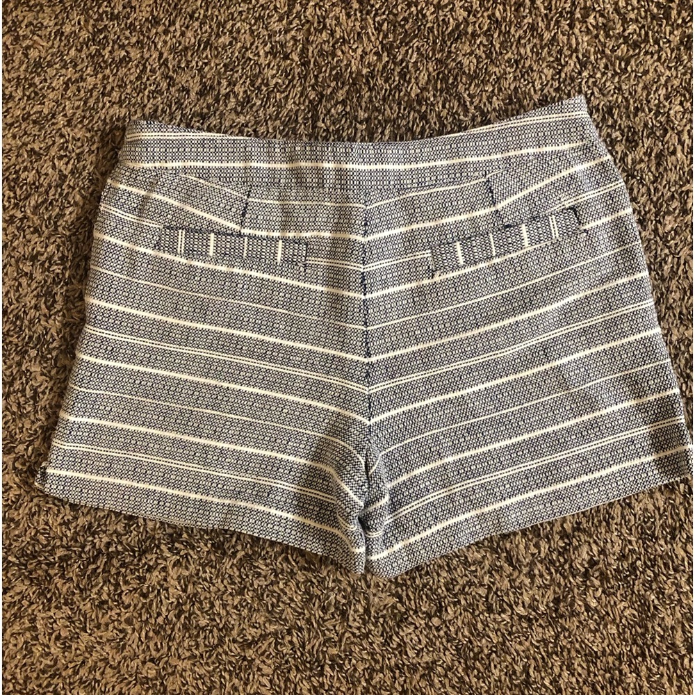 CYNTHIA ROWLEY Striped Tweed Shorts - Picture 2 of 7